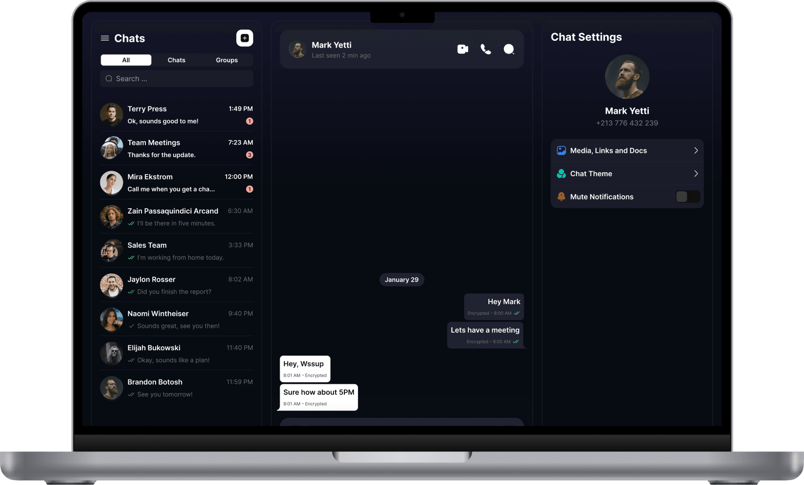 BortoCall Desktop Application